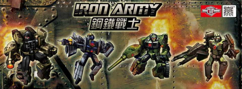 Takara Tomy - TFCTOYS IRON ARMYセット 非正規トランスフォーマー Takara Tomy - TFCTOYS IRON ARMYセット 非正規